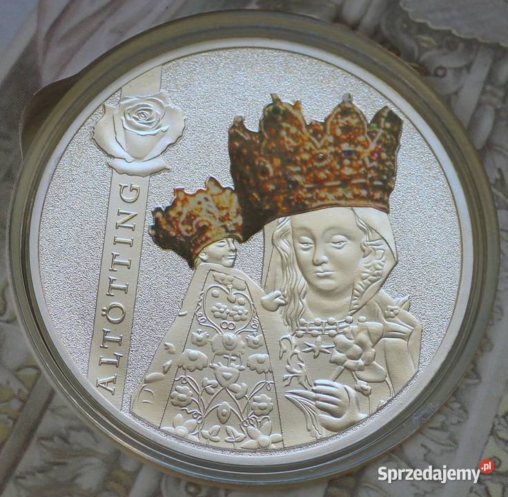 Srebro Sanktuaria Europy Fatima Lourdes Alttting Sosnowiec