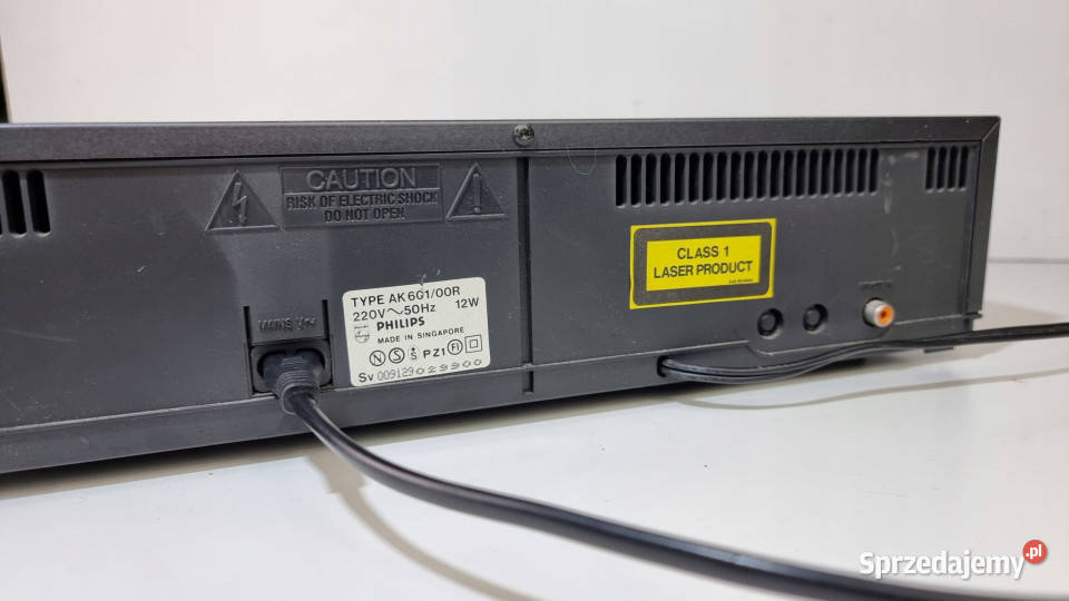 Cd player Philips AK 601 odtwarzacz Odtwarzacze CD i MD Międzychód sprzedam