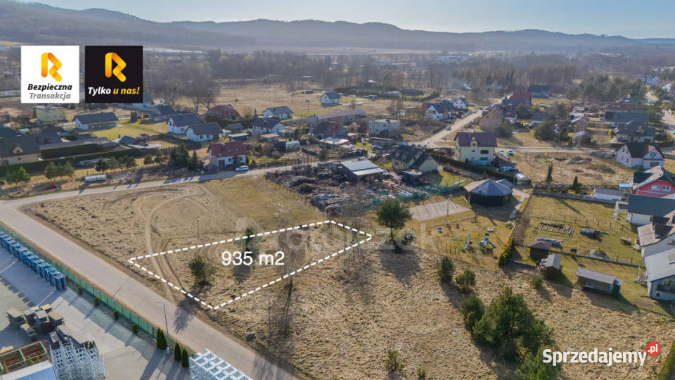 Sprzedaż działki 935m Bożepole Małe