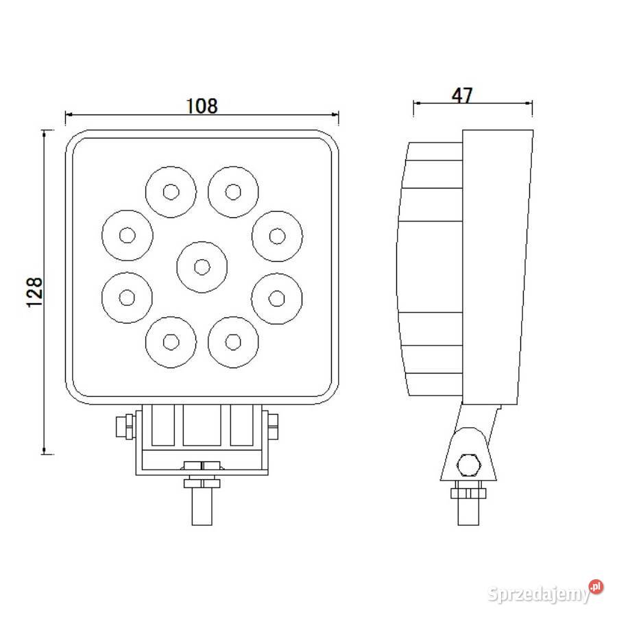 LAMPA ROBOCZA LED SZPERACZ WTYCZKA ZAPALNICZKI sprzedam