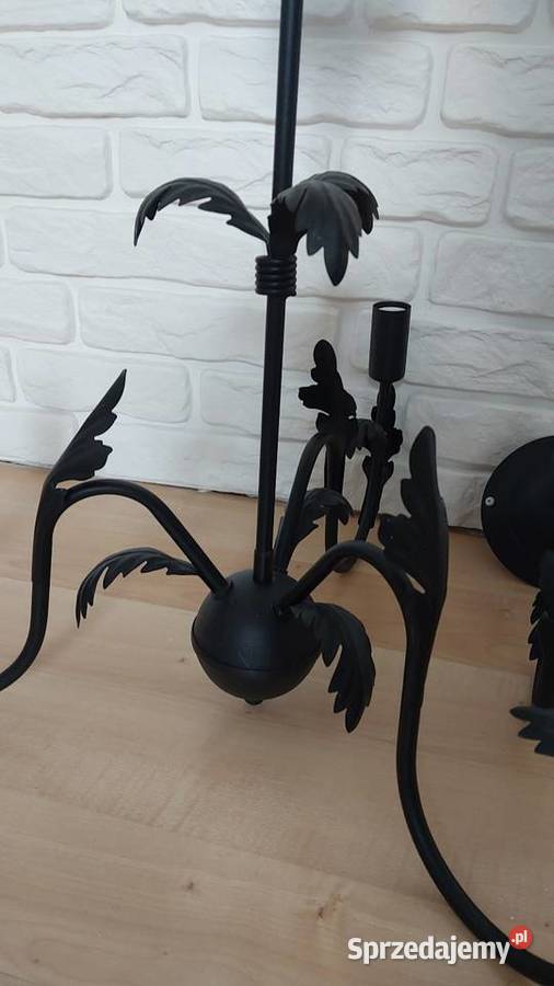 Żyrandol i dwa kinkiety Gliwice
