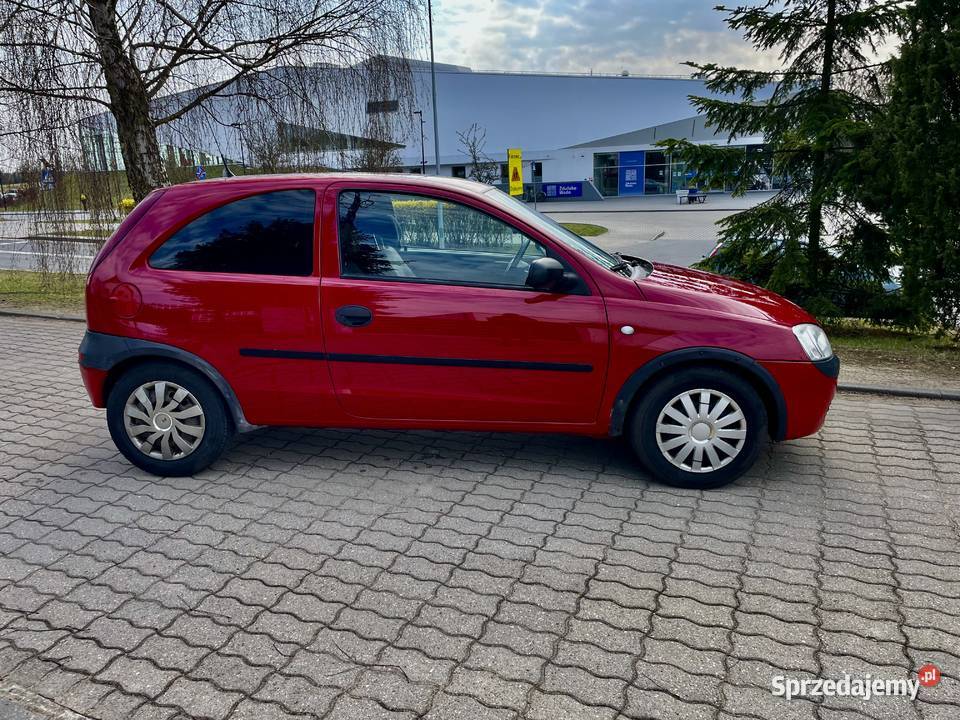 ŚlicznyZdrowyOpelCorsaC2003r10Benzyna140PrzWspKie 1000cm3