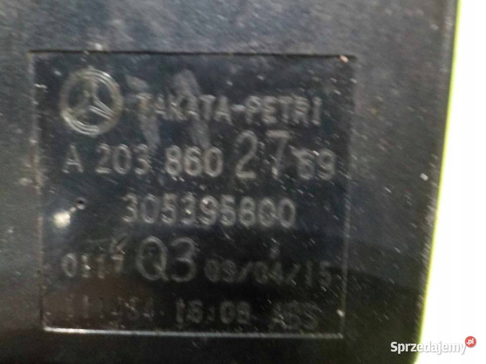 CLC CL203 09r zapinka pasa lewa przod z Suków