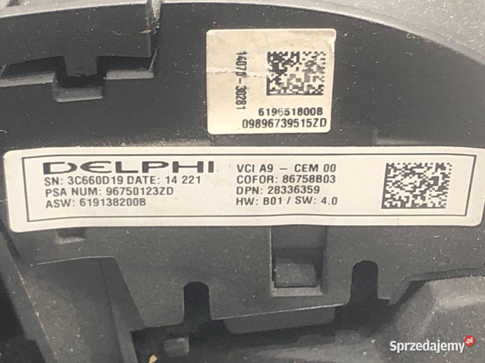 KIEROWNICA PEUGEOT 2008 I 96750123ZD osobowe