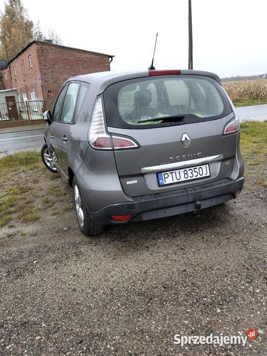 Renault Scenic 2013 15 Diesel szary Dobra