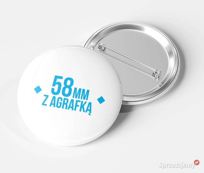 Przypinki reklamowe pamiątkowe na eventy Pajęczno