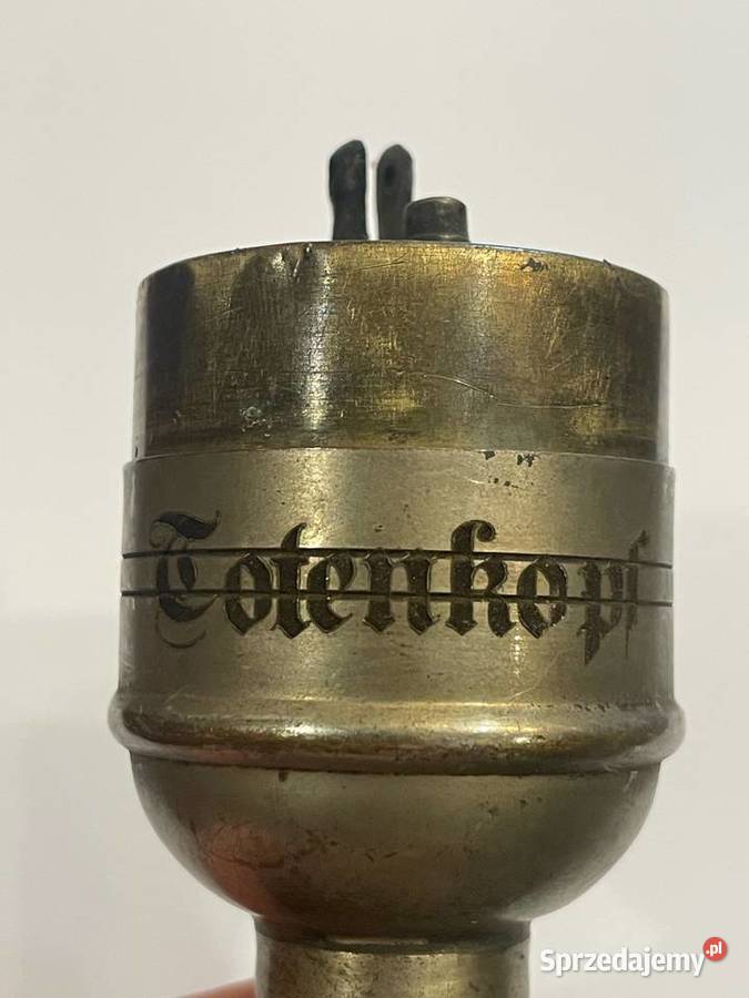 Niemiecka zapalniczka Totenkopf III Rzesza Kraków