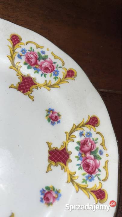 Talerzyk Royal Stafford Made in England Biała Gdańsk