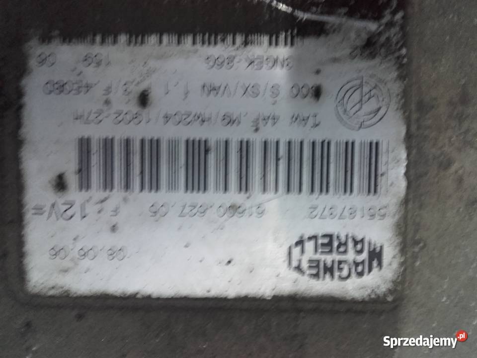 ZESTAW STARTOWY STACYJKA SEICENTO 11 IAW4AFM9 Ksawerów