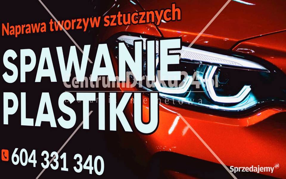 Spawanie zszywanie plastiku Naprawa tworzyw Usługi wielkopolskie Węgierki