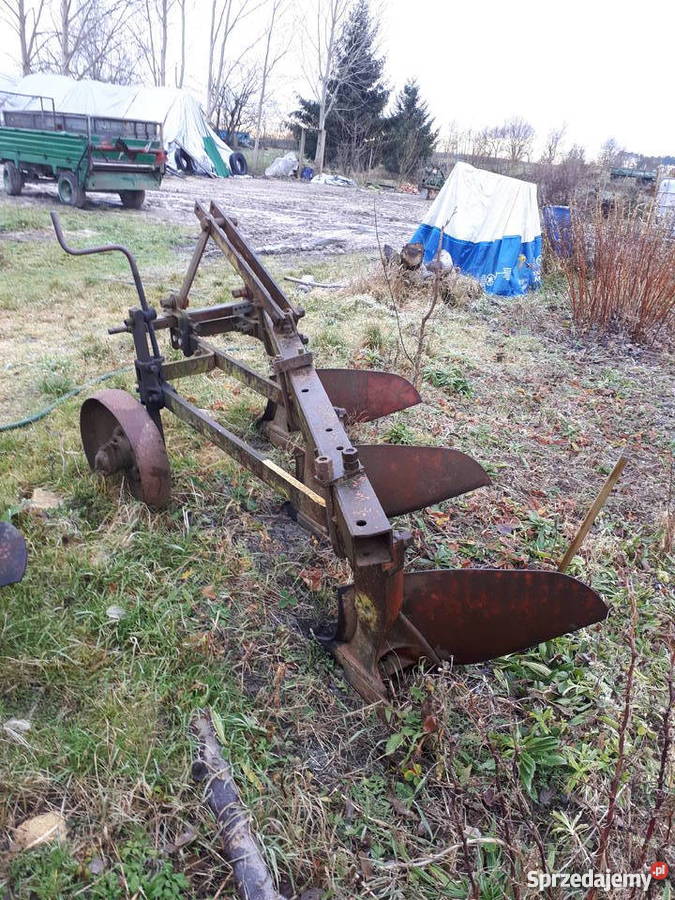 Pług Ruski 3 skibowy nieuszkodzony Pługi Borów