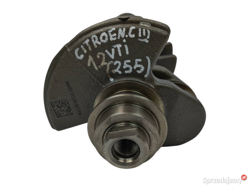WAŁ KORBOWY Peugeot 208 Citroen C3 12 VTI FGEED Blok silnika Chełm