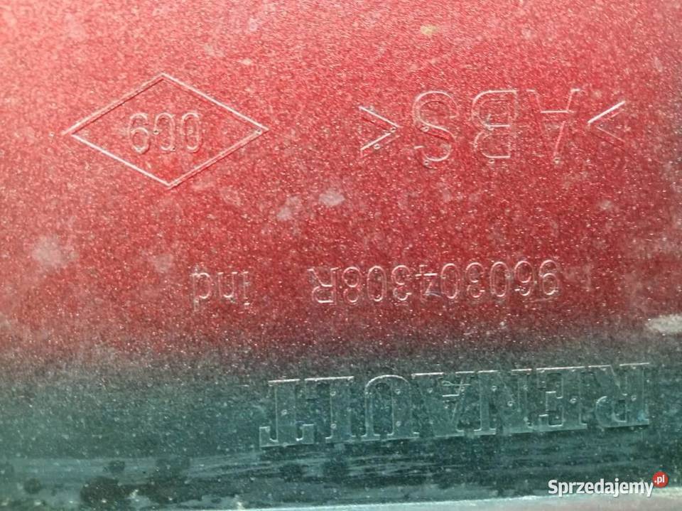 SPOILER LOTKA KLAPY TYŁ 5D HB 960304308R Renault