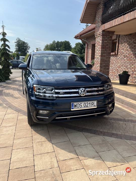 Volkswagen Atlas 36 Vr6 4Motion Rline nieuszkodzony Touareg mazowieckie Myszyniec Stary