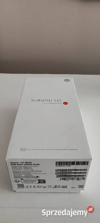 Nowy Xiaomi 13 T Black