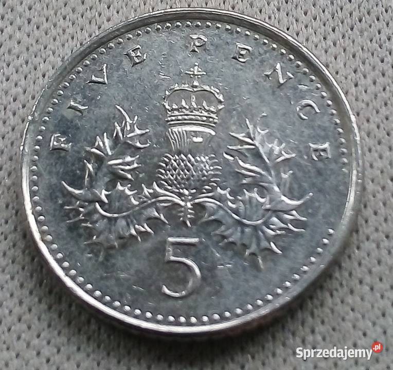 WIELKA BRYTANIAFIVE PENCE2005 r 2 Legionowo