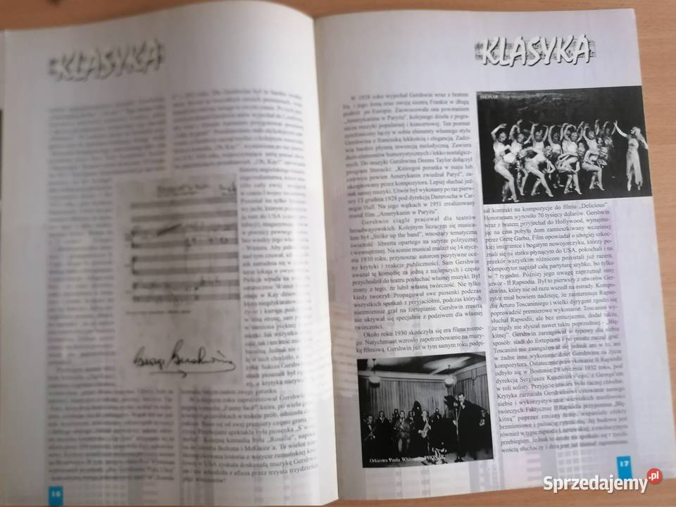 Magazyn muzyczny 78 Klasyka George Gershwin Łódź