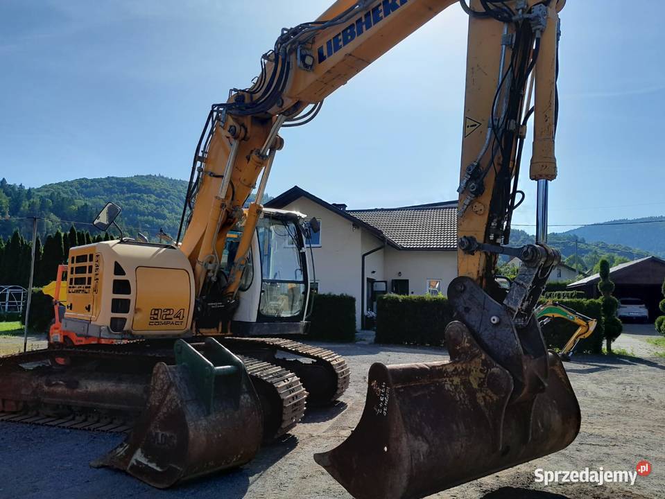 Koparka gąsienicowa Liebherr R924 Litronic Maków Podhalański