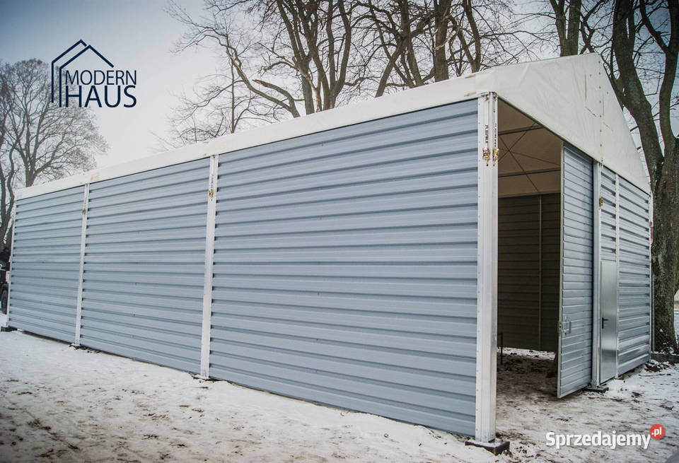 HALA NAMIOTOWA ALU 8m x 12m Hala Magazynowa Zielona Góra