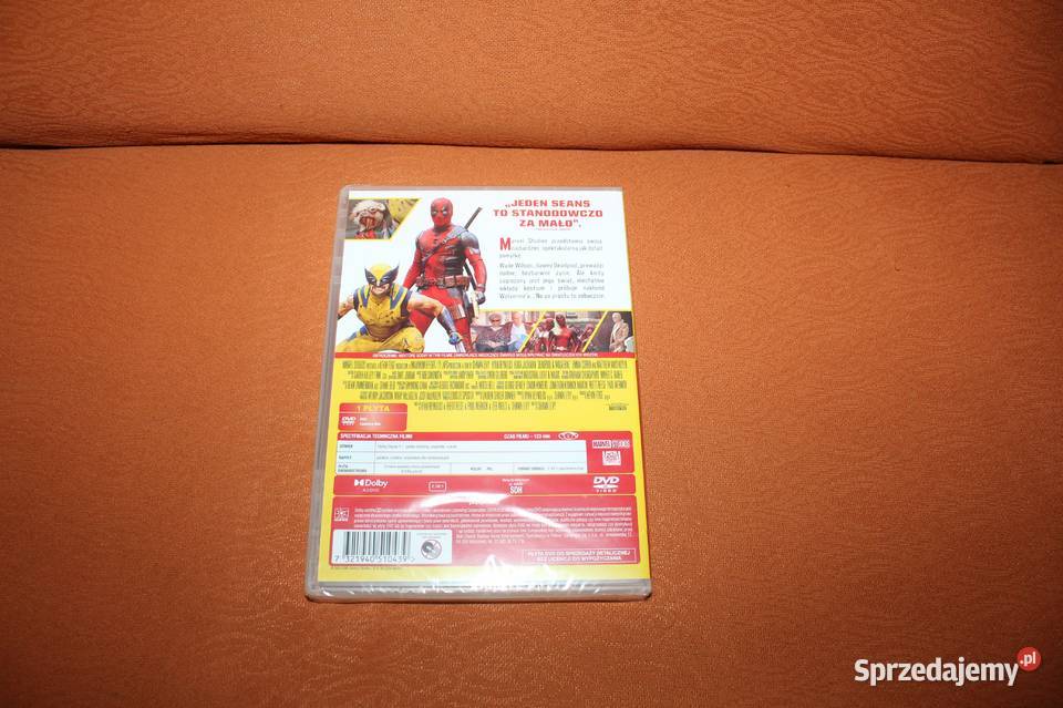 Deadpool Wolverine DVD Nowa folia Filmy Filmy