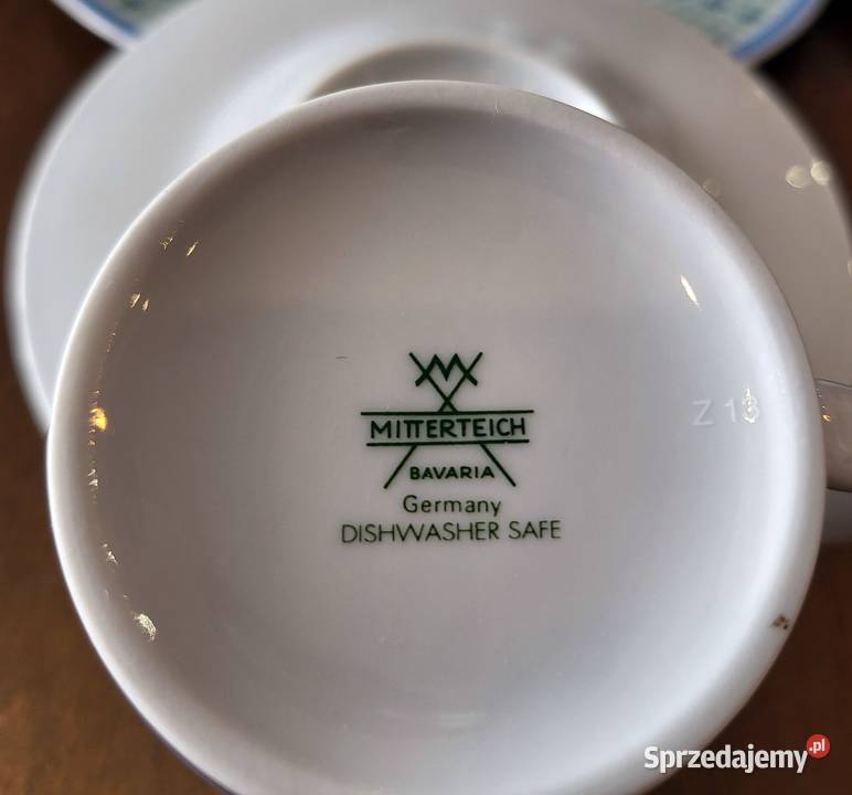Mitterteich Bawaria serwis do domku letniego Porcelana i szkło Szczecin