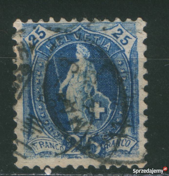 Zn Szwajcaria Mi 67 kas 1889 Gliwice