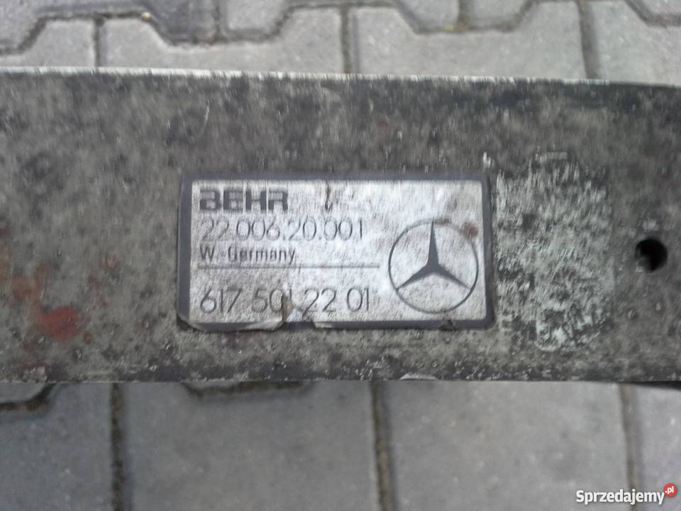 CHŁODNICA POWIETRZA INTERCOOLER MERCEDES Częstochowa