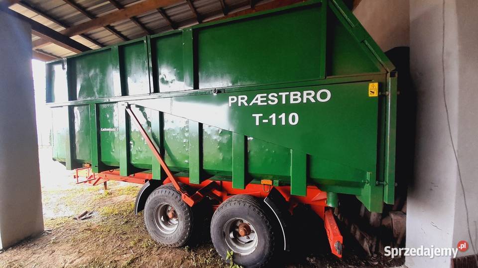 Przyczepa skorupowa Agromet Warfama 13t sprzedam