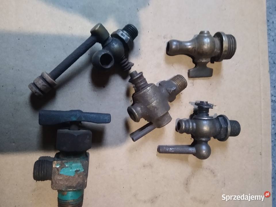 Kraniki mosiężne dekompresor dkw ursus lanz kujawsko-pomorskie Kruszwica