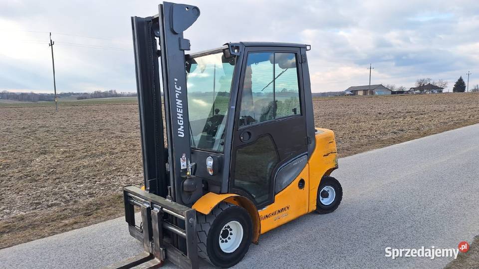 Jungheinrich DFG 430s stan przesuwPozycjoner Wózki widłowe Irządze