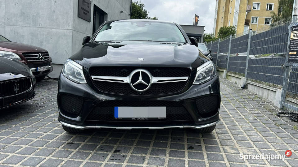 Mercedes GLE 350 Salon FV23 Pneumat HUD Wentyle centralny zamek Gdynia sprzedam