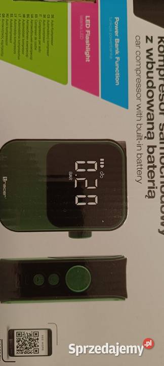 TRACER AirMx3 kompresor samochodowy z wbudowaną Kompresory Ełk