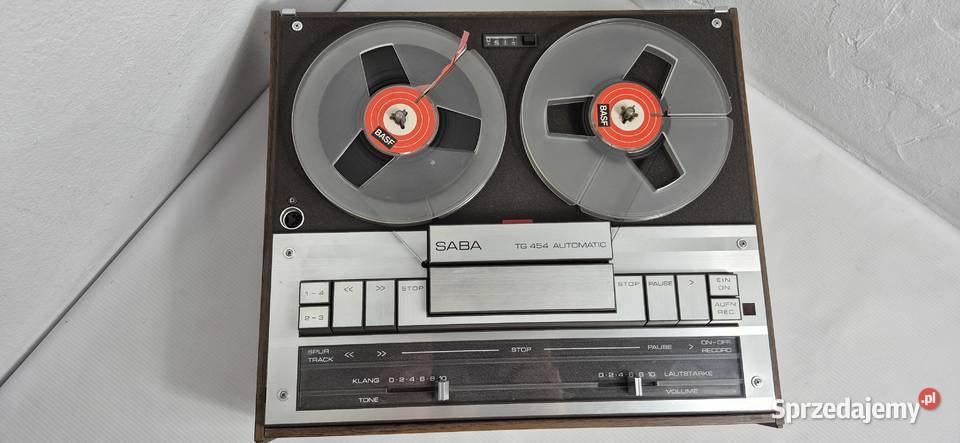 Kultowy magnetofon szpulowy SABA TG 454 Biłgoraj sprzedam