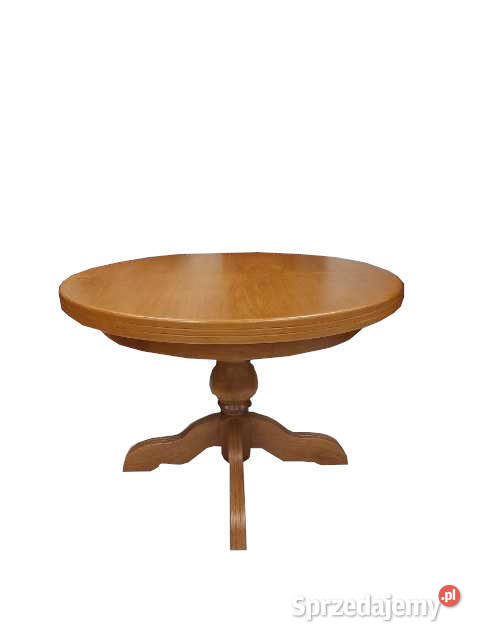 Stół drewniany dębowy rozkładany 110×160 Jubilat 2