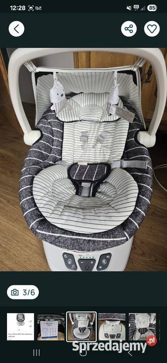Huśtawka Bujaczek Graco Move with me Okazja Jaworzyna Śląska