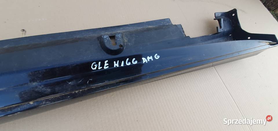 MERCEDES ML 166 LEWA LISTWA PRÓG A1666980754 Bieleń