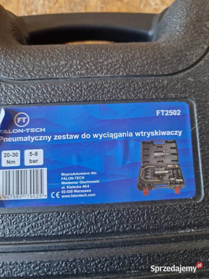 PNEUMATYCZNY ZESTAW ŚCIĄGACZY WTRYSKIWACZY Głogowa sprzedam