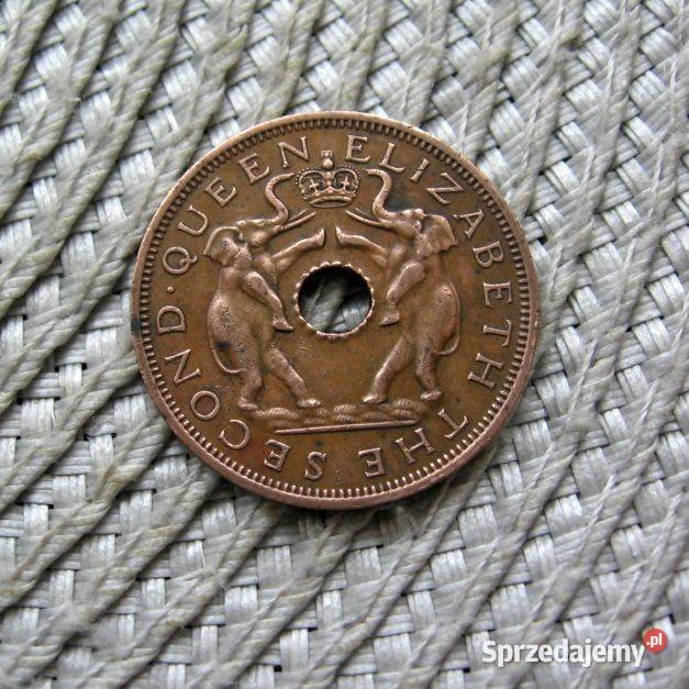 Rodezja i Niasa 1 Pens 1963r Kalisz