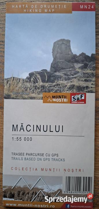 Rumunia Hiking Map Haarta de Drumetie 125 000 29