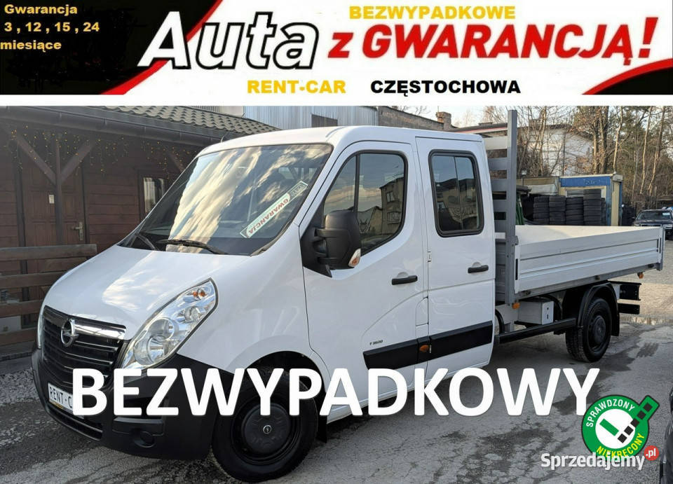 Opel Movano 23D145BezwypadkowyOpłacony7Osób 145KM Opel Częstochowa sprzedam