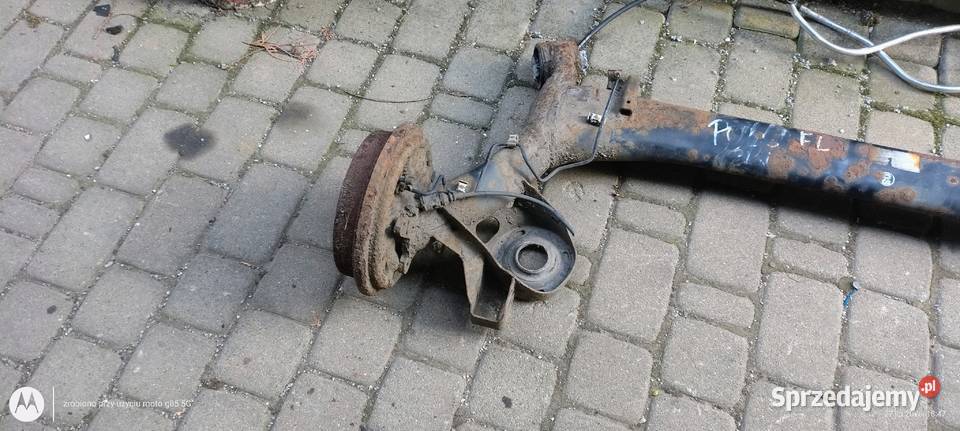 Kompletna belka tylnego zawieszenia polo 9N FL Lubin sprzedam