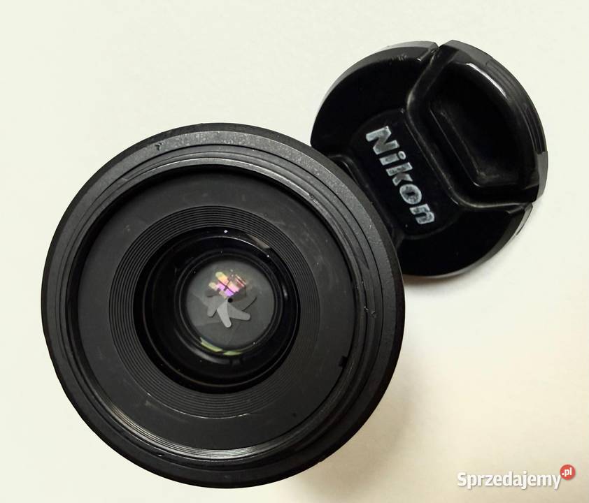 Obiektyw Nikon AFS DX Nikkor 35 f18G bokeh BOX łódzkie Łódź sprzedam