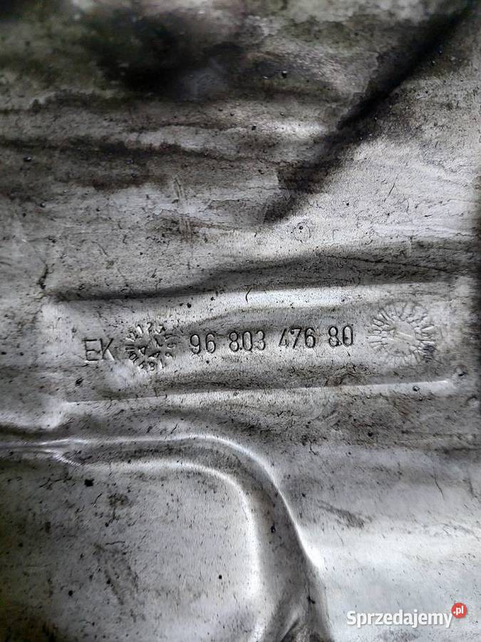 Osłona termiczna katalizatora Peugeot 16 HDI Osłony termiczne Przyborów