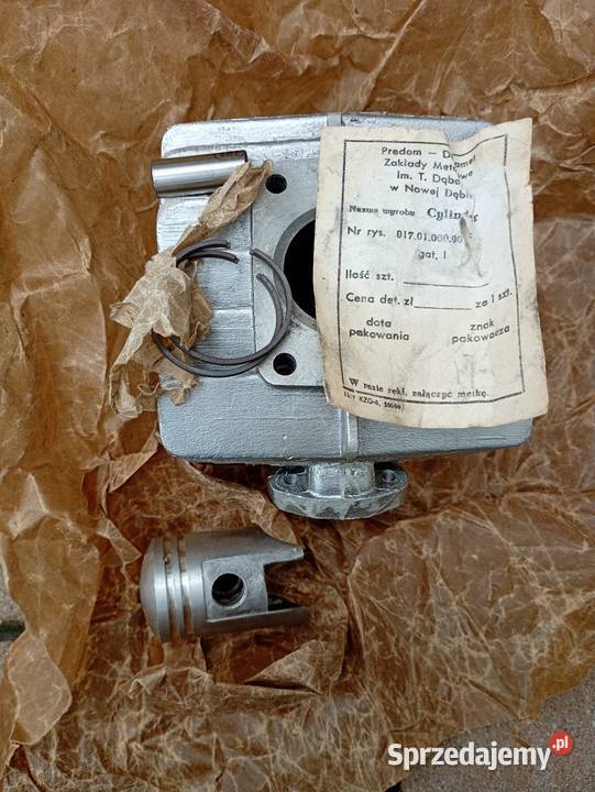 Nowy cylinder Romet ogar tłokpierścienie sworzeń Majdan Królewski