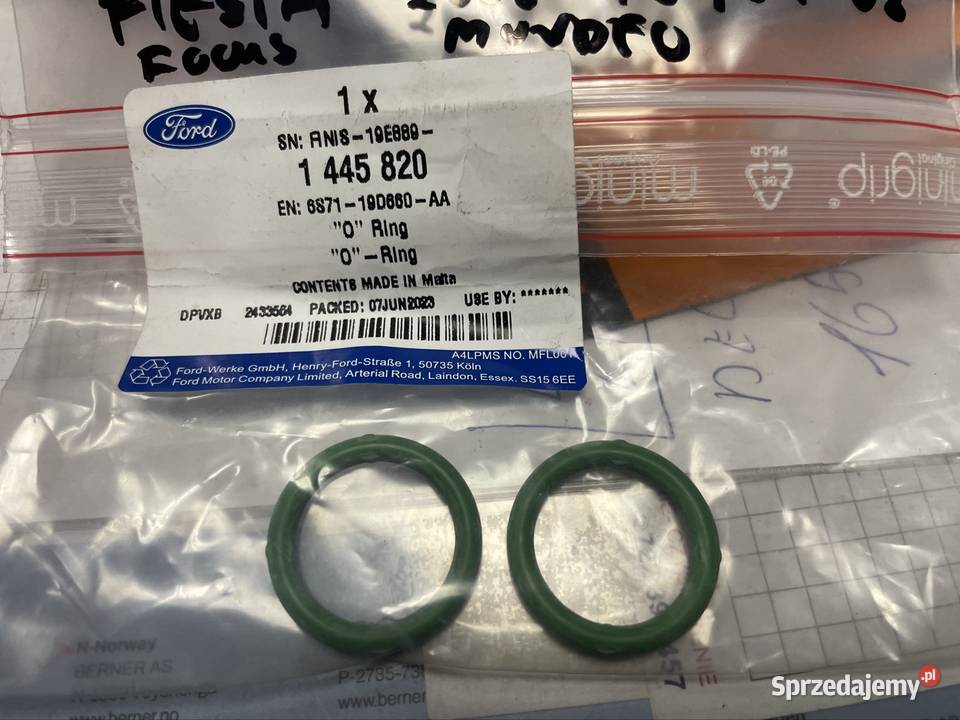 ORING 2025 X 353 KLIMATYZACJI TRANSIT FIESTA Kozy