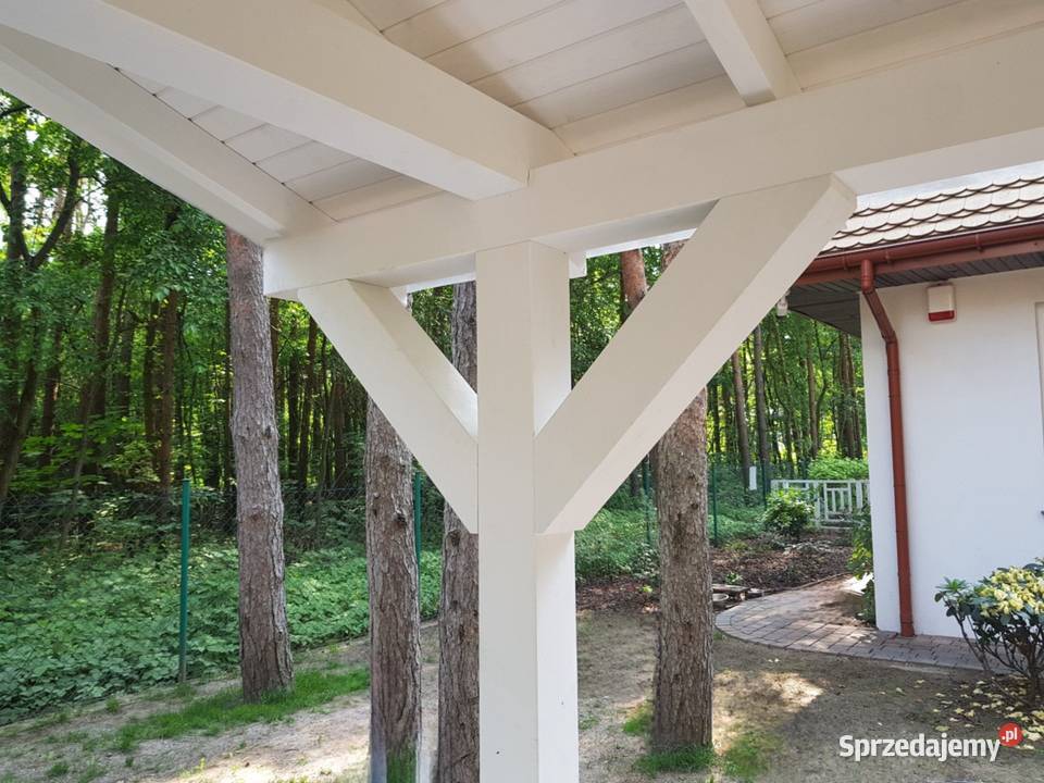 Zadaszenia drewniane pergole wiaty Grodzisk Mazowiecki sprzedam