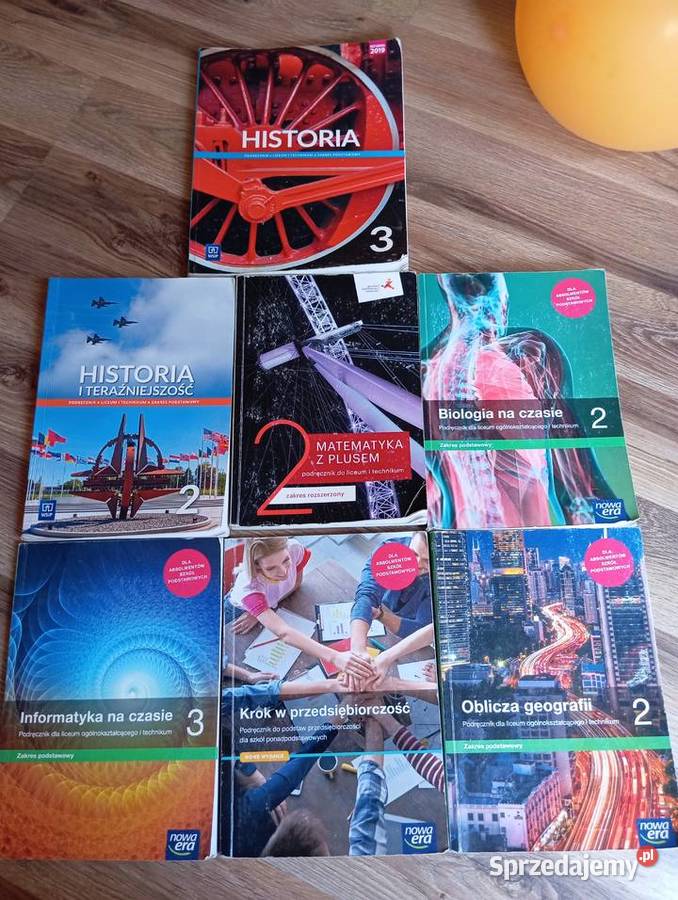 Sprzedam podręczniki do liceum i technikum Mosina