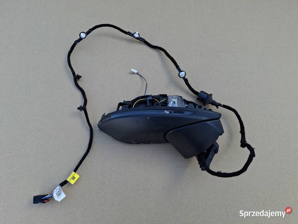 AUDI A6 C8 A7 LUSTERKO PRAWE WIĄZKA 14PIN STELAŻ Bieleń