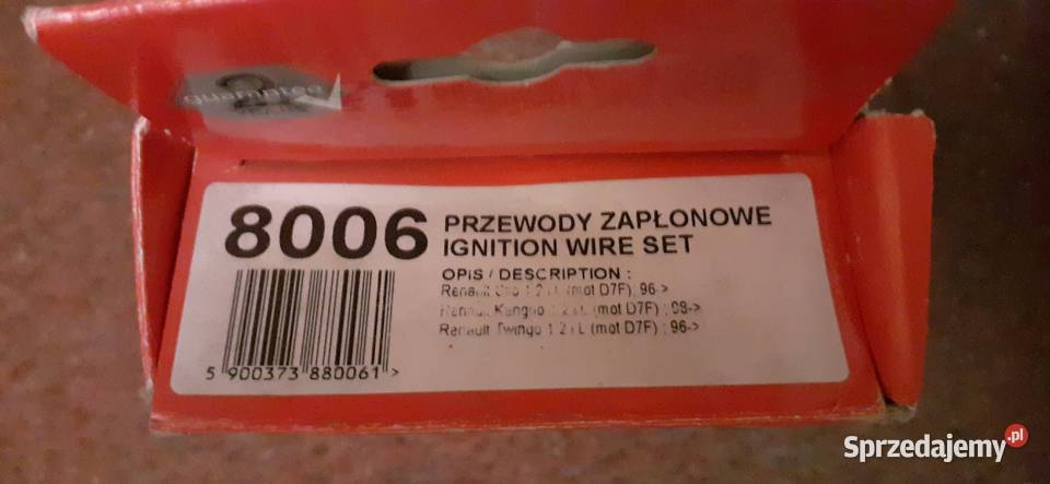 Przewody 8006 LPG SENTECH SCENIC 1 Wolsztyn