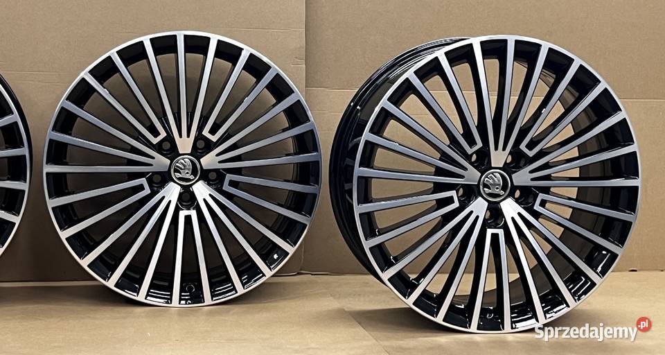 Felgi 19 ORYGINAŁ Skoda SUPERB 8Jx19 ET44 5x112 aluminiowe Samochodowe Gostyń sprzedam